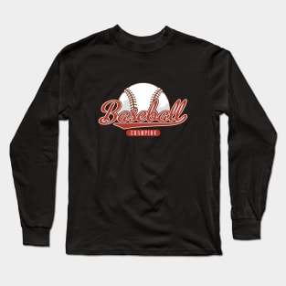 Baseball fan Long Sleeve T-Shirt